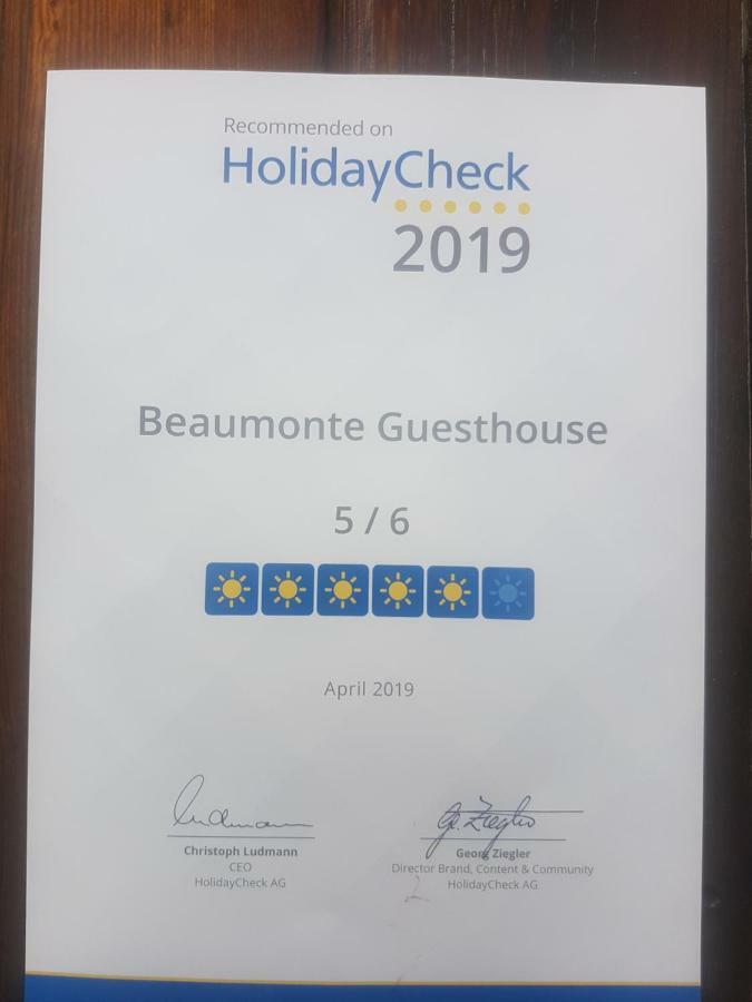Beaumonte Guesthouse 허머너스 외부 사진